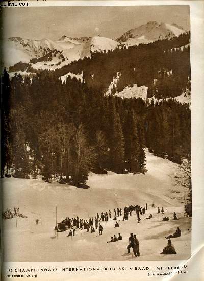 REVUE DES TROUPES DE L'ARMEE D'OCCUPATION N19 - Les championnats internationaux de ski  Baad-Mittelberg / Le service de prvision ionosphrique  l'observatoire de Schauinsland / Historique dui 24 me rgiment d'artillerie / ETC.