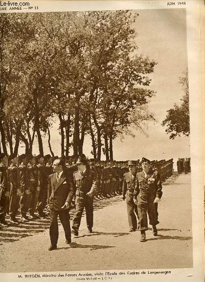 REVUE DES TROUPES DE L'ARMEE D'OCCUPATION N33 - Le congrs des anciens chasseurs / Historique du 3me rgiment de Spahis algriens / Le cimetire militaire national de Gammarth du colonel Goutard / L'exposition Lyauety / ETC.