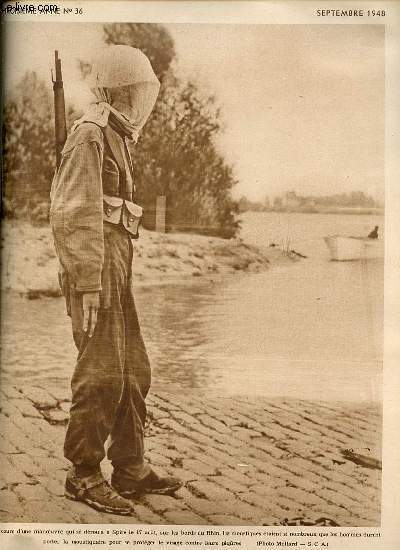 REVUE DES TROUPES DE L'ARMEE D'OCCUPATION N36 - Le gnral Jousse, adjoint au commandant suprieur / Une inspection du gnral d'arme de Lattre de Tassigny / Visite au 24me B.I.  Diez / Le centre mdico-social de Fribourg / ETC.