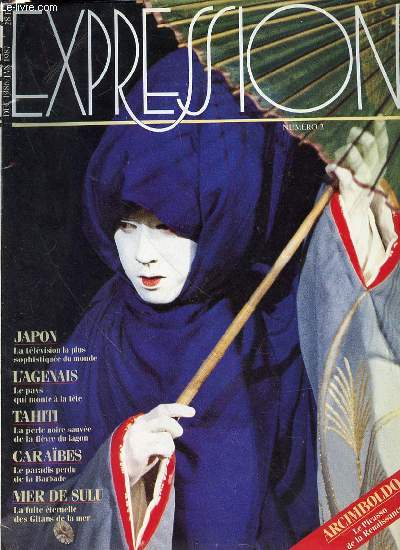 EXPRESSION N2 : DECEMBRE 1986-JANVIER 1987 - Japon : la tlvision la plus sophistique du monde / L'Agenais : le pays qui monte  la tte / Tahiti : la perle noire sauve de la fivre du lagon / Mer de Sulu : la fuite ternelle des Gitans de mer / ETC.