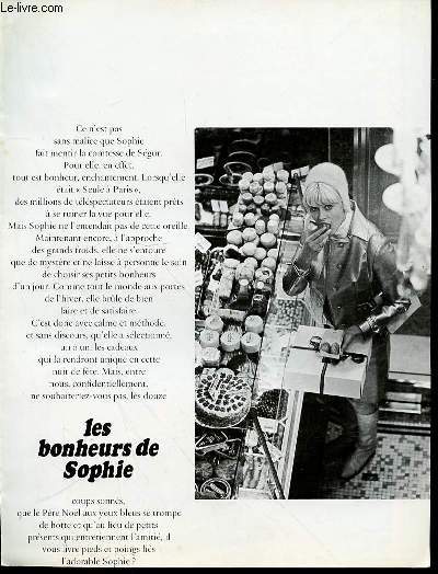 UN POSTER REPRESENTANT LE MOIS DE DECEMBRE EN COULEURS : SOPHIE.