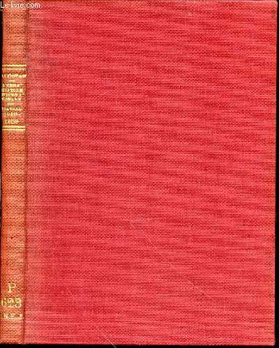 L'ORGANISATION INTERNATIONALE DU TRAVAIL (1919-1959) - PREFACE DE JEAN MORELLET.