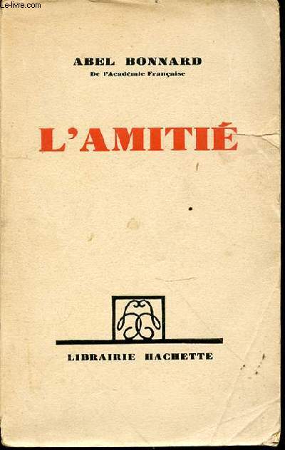 L'AMITIE.