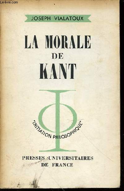 LA MORALE DE KANT - COLLECTION 