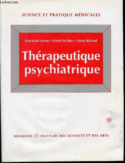 THERAPEUTIQUE PSYCHIATRIQUE - COLLECTION 