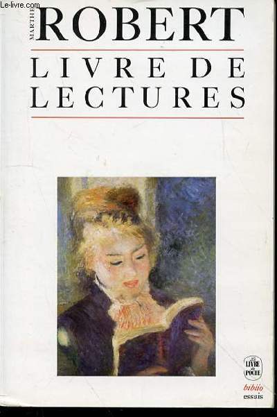 LIVRE DE LECTURES - LE LIVRE DE POCHE N4007 / BIBLIO ESSAIS.