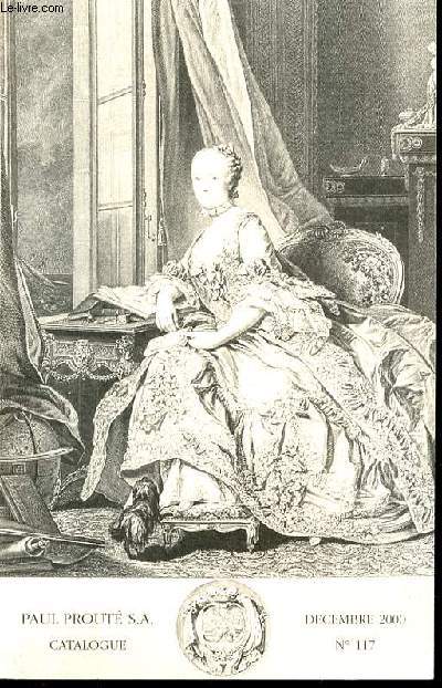 CATALOGUE N117 - DESSINS ET ESTAMPES DU XVI EME AU XX EME SIECLE.
