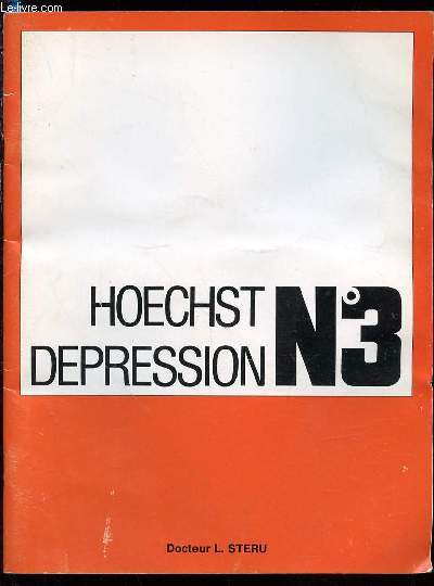 HOECHST DEPRESSION N3 : ACTUALITES.
