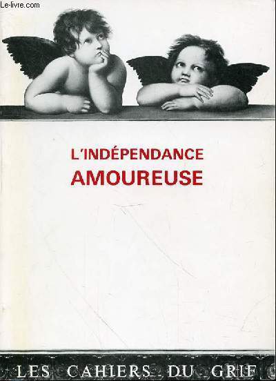 L'INDEPENDANCE AMOUREUSE N32 / Sommaire : Entretien avec Julia KristevaThierry De Duve : Adrienne et le journalR. Braidotti, 0. Bonis, M. Mnes : Des reconversions libidineusesLouise Burchill : Post-Scne : CarmenClaire Lejeune : Le ver est dans le fruit