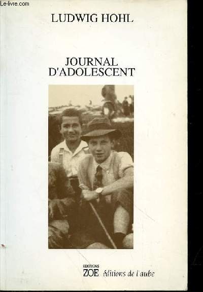JOURNAL D'ADOLESCENT