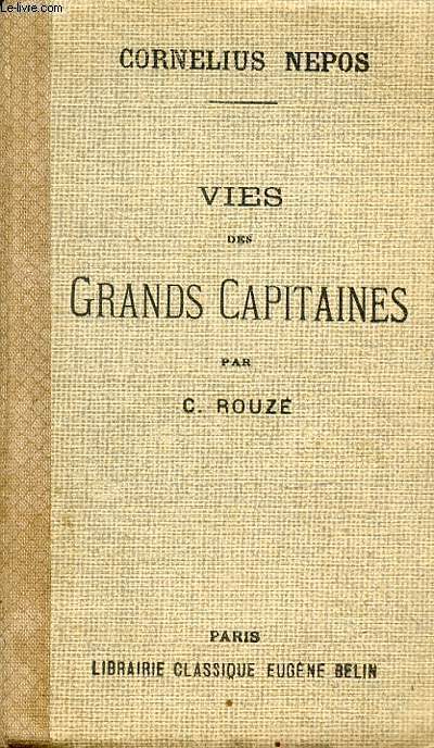 VIES DES GRANDS CAPITAINES PAR C. ROUZE