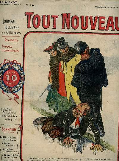 TOUT NOUVEAU - JOURNAL ILLUSTRE EN COULEURS - 2EME ANNEE - N37 - VENDREDI 2 JUILLET 1909 -