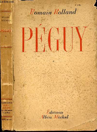 PEGUY (tome 1)