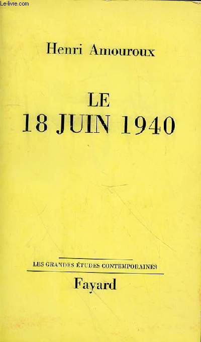 LE 18 JUIN 1940