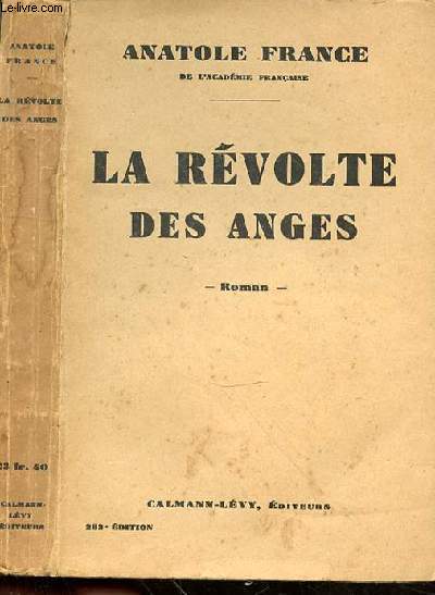 LA REVOLTE DES ANGES