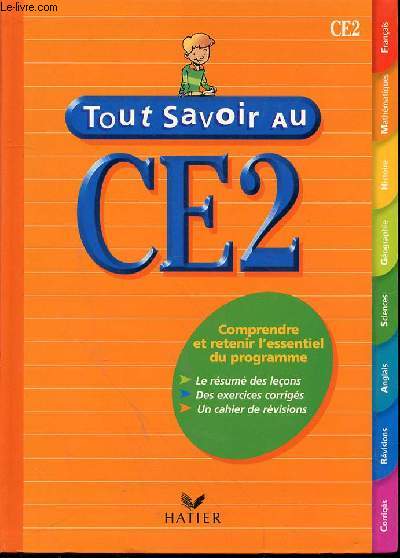 TOUT SAVOIR AU CE2