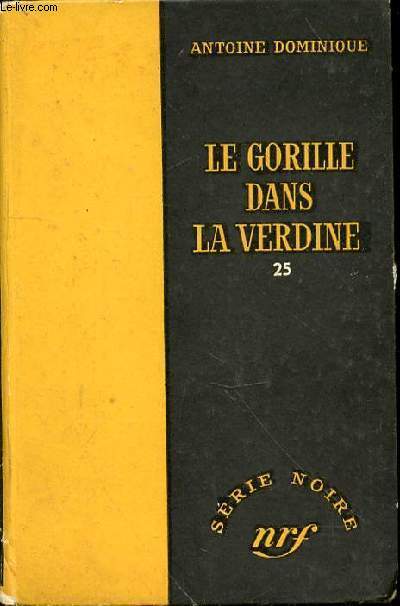 LE GORILLE DANS LA VERDINE 25 - N372