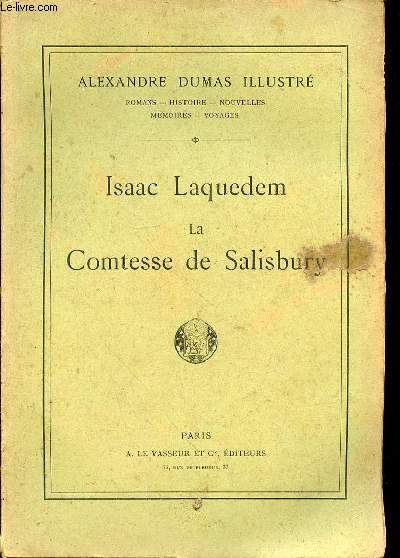 ISAAC LAQUEDEM - LA COMTESSE DE SALISBURY N16