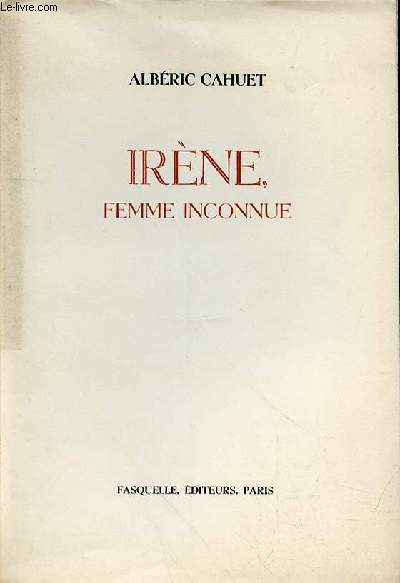 IRENE, FEMME INCONNUE