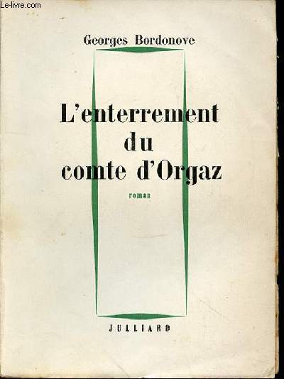 L'ENTERREMENT DU COMTE D'ORGAZ