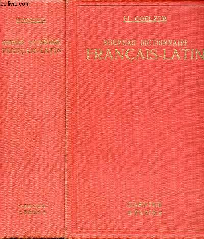 NOUVEAU DICTIONNAIRE FRANCAIS-LATIN