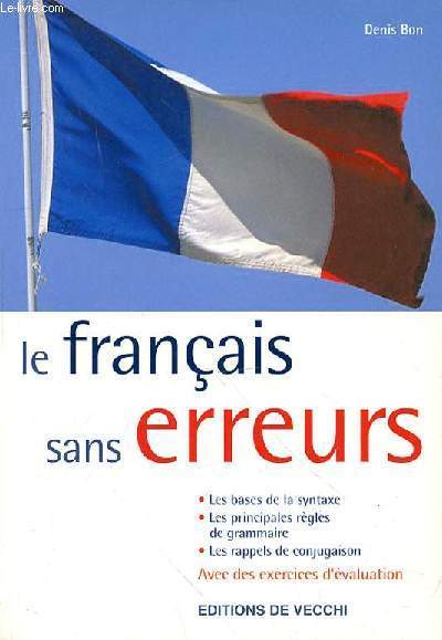 LE FRANCAIS SANS ERREURS