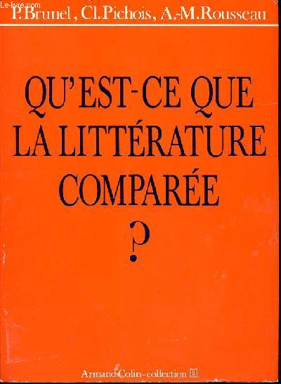 QU'EST CE QUE LA LITTERATURE COMPAREE?