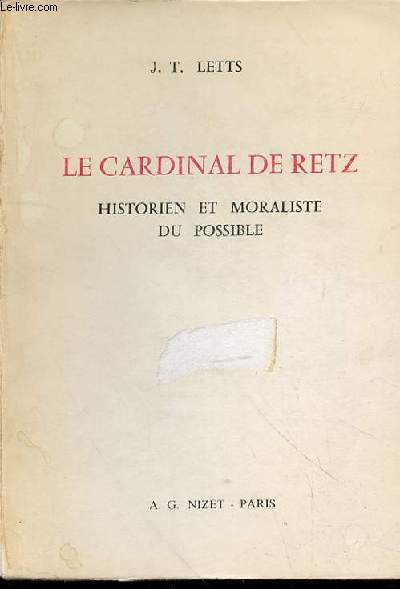 LE CARDINAL DE RETZ