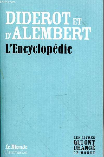 DIDEROT ET D'ALEMBERT - L'ENCYCLOPEDIE - N16