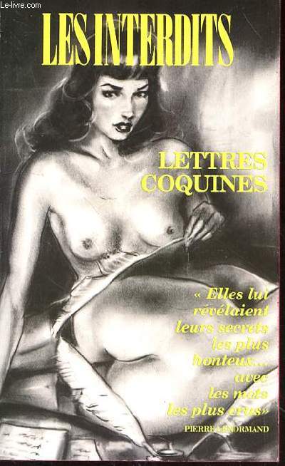 LES INTERDITS - LETTRES COQUINES
