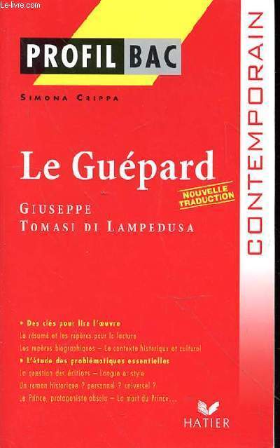 PROFIL BAC - LE GUEPARD