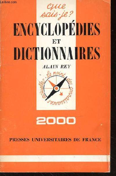 ENCYCLOPEDIES ET DICTIONNAIRES