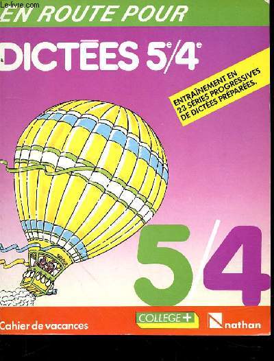 DICTEES 5e/4e -