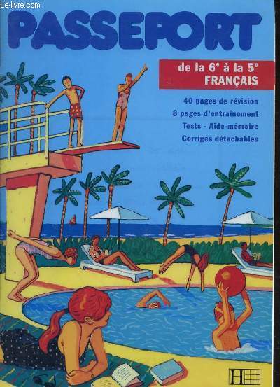 PASSEPORT DE LA 6e A LA 5e FRANCAIS