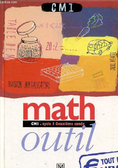 MATH CM1 - CYCLE 3 DEUXIEME ANNEE - OUTIL - TOUT RN EURO