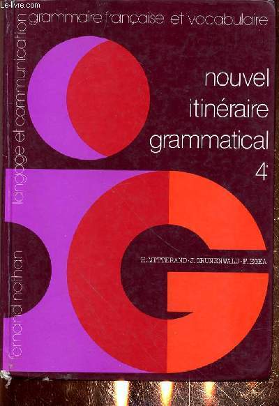 NOUVEL ITINERAIRE GRAMMATICAL