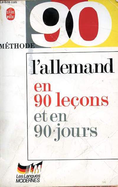 L'ALLEMAND EN 90 LECONS ET EN 90 JOURS