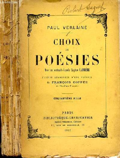 CHOIX DE POESIES