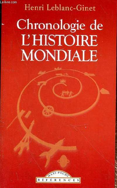 CHRONOLOGIE DE L'HISTOIRE MONDIALE