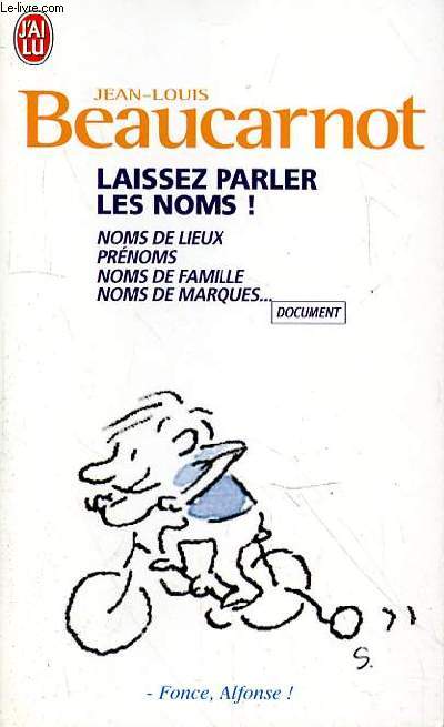 LAISSEZ PARLER LES NOMS