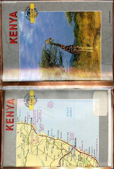 KENYA - le guide de voyage + une carte dpliante en couleurs