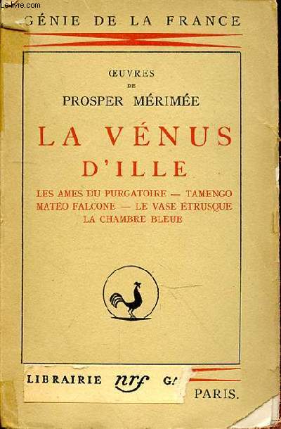 LA VENUS D'ILLE - FIRST EDITION