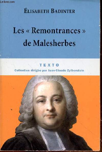 LES REMONTRANCES DE MALSHERBES