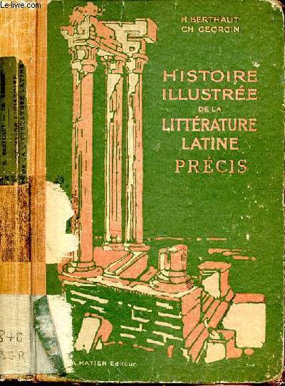 PRECIS D'HISTOIRE DE LA LITTERATURE LATINE