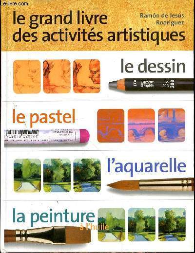 LE GRAND LIVRE DES ACTIVITES ARTISTIQUES - LE DESSIN - LE PASTEL - L'AQUARELLE - LA PEINTURE A L'HUILE