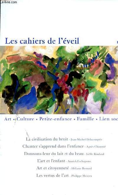 LES CAHIERS DE L'EVEIL N1