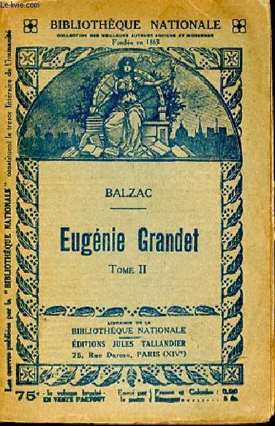 EUGENIE GRANDET - TOME II