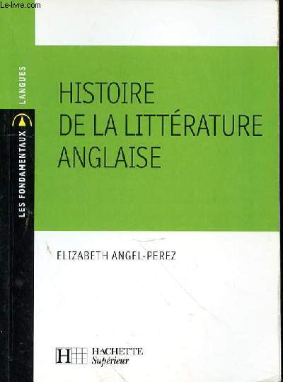 HISTOIRE DE LA LITTERATURE ANGLAISE