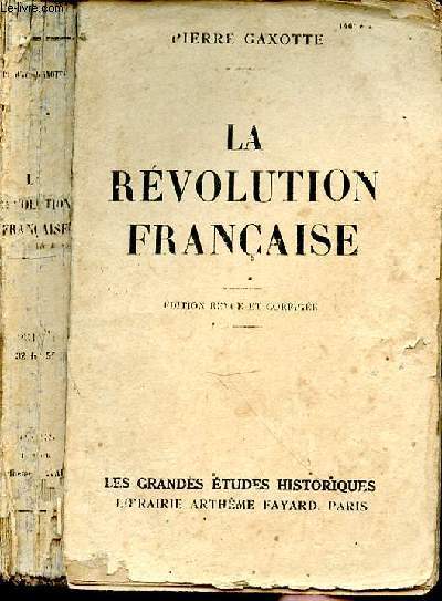 LA REVOLUTION FRANCAISE
