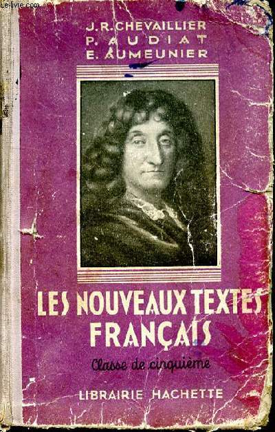 LES NOUVEAUX TEXTES FRANCAIS - CLASSE DE CINQUIEME